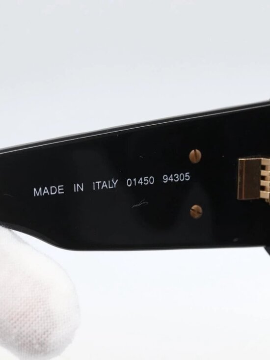 CHANEL Sunglasses plastic Black CC Auth 160328 main image 4